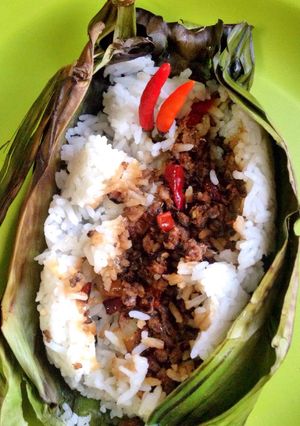 Foto resep Nasi Bakar (rice Cooker)