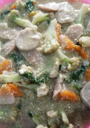 Foto resep Capcay kuah kental