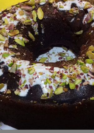 Φωτογραφία της συνταγής Κέικ με μπύρα και frosting γιαουρτιού