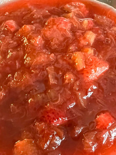 A picture of Strawberry Rhubarb Sauce.