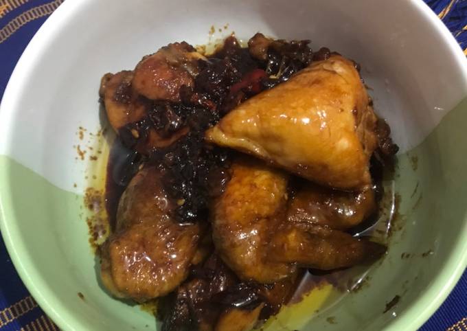 Ayam kecap pedas manis