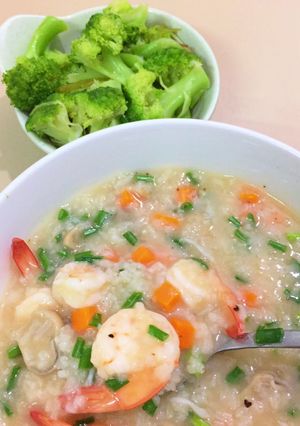 Hình của món Cháo Tôm ngày hè.