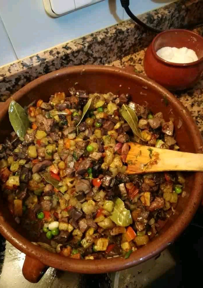 Una foto de Frito de cordero
