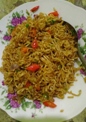 Foto resep Mie goreng sederhana