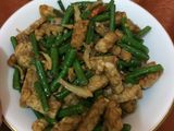 Oseng tempe kacang panjang