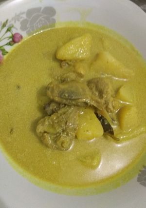 Foto resep Opor Ayam Kurma Simple