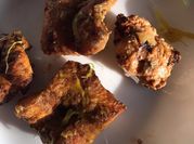 A picture of curd fish
