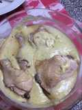 Pollo dijon en el microondas