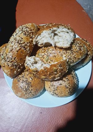 Una foto de Pan multicereal
