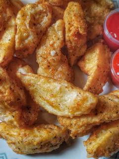 Foto resep Fried Potato Wedges