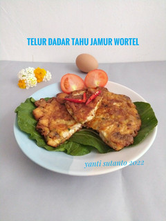 Foto resep Telur Dadar Tahu Jamur Wortel