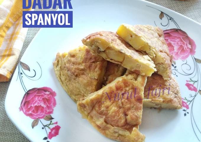 Telur Dadar Spanyol (Spanish Omelette)