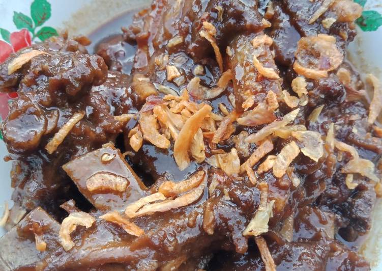 Langkah memasak Karang binaci iga kambing, Enak Banget