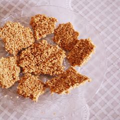 A picture of Sesame Chikki.