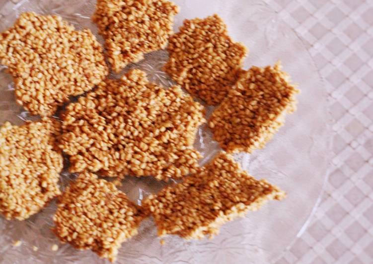 Simple Way to Prepare Any-night-of-the-week Sesame Chikki