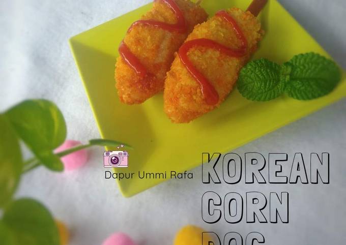 Korean Corn Dog (No telur,baking powder)