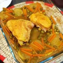 مرغ در فر রেসিপির প্রধান ছবি