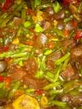 Oseng pedes Cingur Sapi