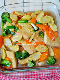 Foto resep Brokoli cah tahu