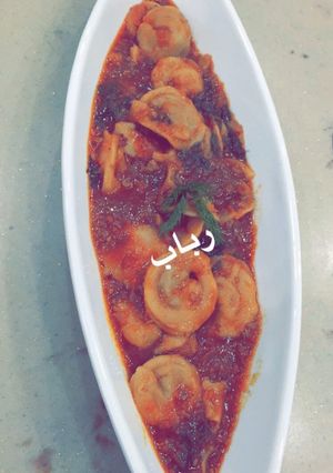 صورة لوصفة ششبرك بالصلصة