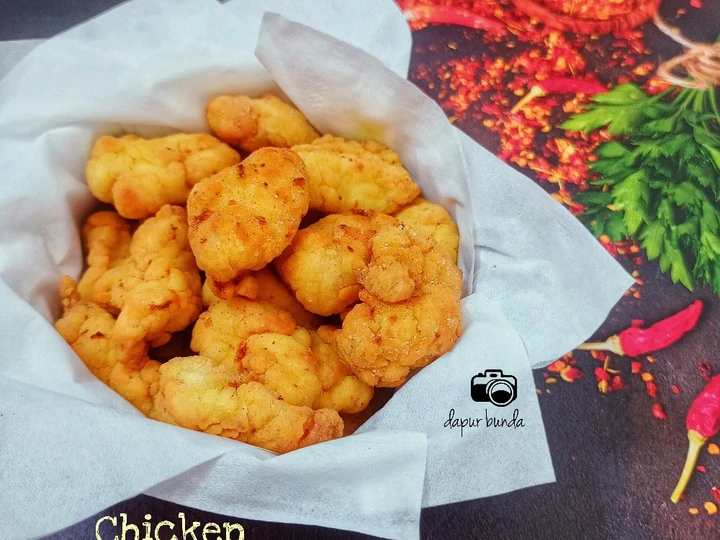 Langkah Gampang Menyiapkan Resep Chicken popcorn yang Lezat Anti Ribet, Lezat