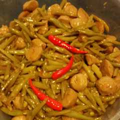 รูปของ Tumis buncis dgn bakso sapi
