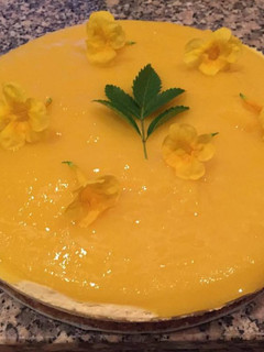 Una foto de Raw Cheesecake de Mango