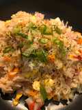 ข้าวผัดรวมมิตร / ปูอัดกุ้งเบค่อน