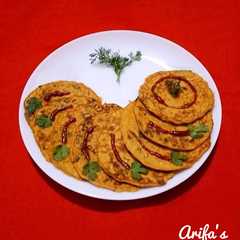 A picture of Healthy atta veg cheela.