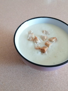 A picture of Cucumber and Apple Gazpacho.