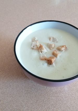 Una foto de Gazpacho de pepino y manzana