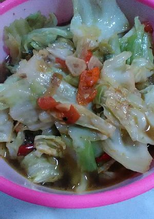 Foto resep Oseng gobis / kol pedes nyummy