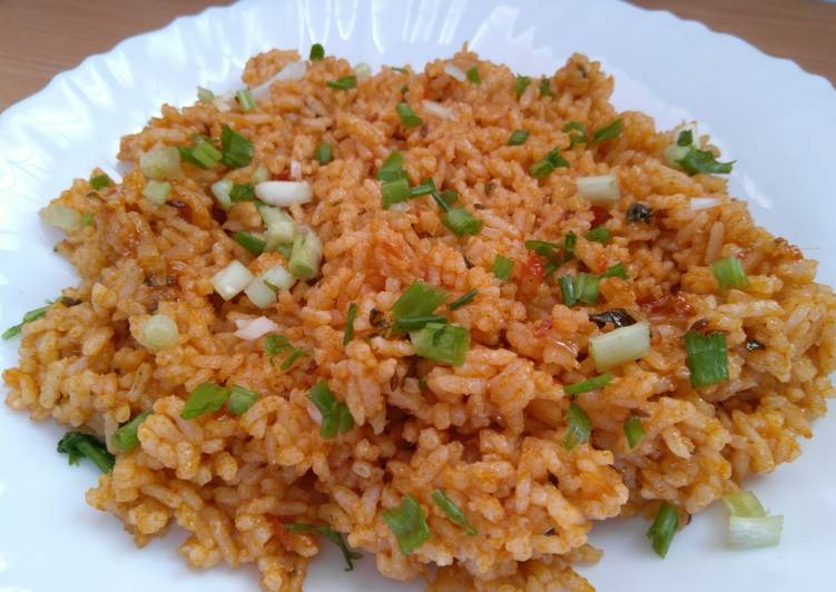 Step-by-Step Guide to Cook Tasty Manchurian rice