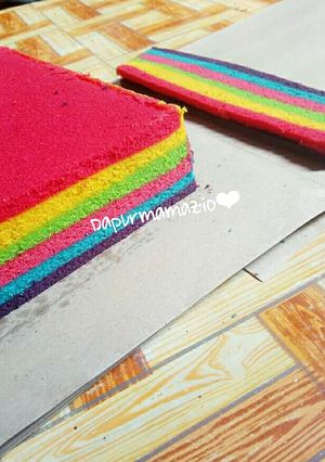 Foto resep Rainbow cake
