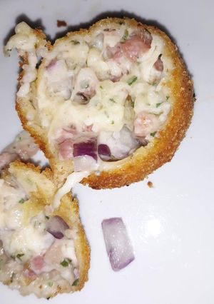 Sajtgolyó recept fotója