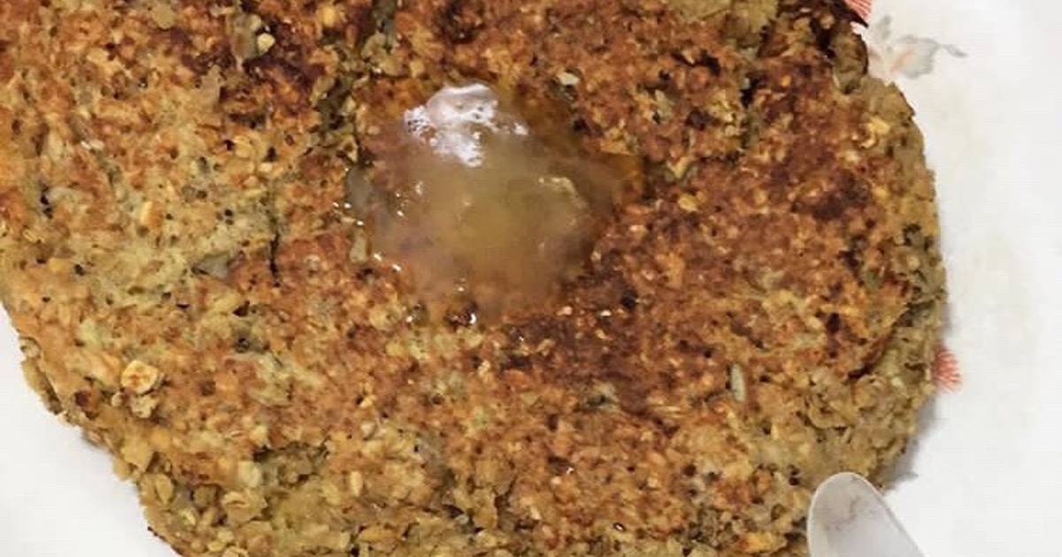 Tortilla de avena con banana Receta de Agustina Fons Cookpad