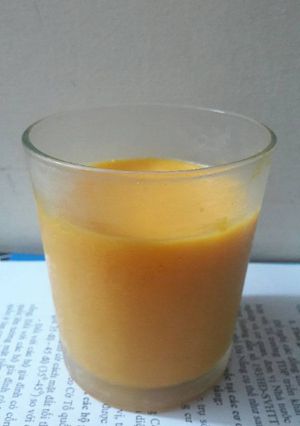 Hình của món Sinh tố đu đủ.