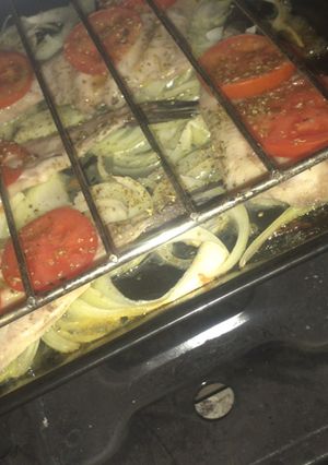 Una foto de Pescadito al horno 🐠