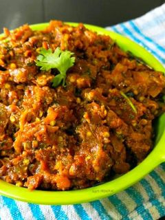 वांग्याचं भरीत रेसिपी चे मुख्य फोटो