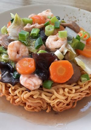 Foto resep Ifu Mie Siram Capcay
