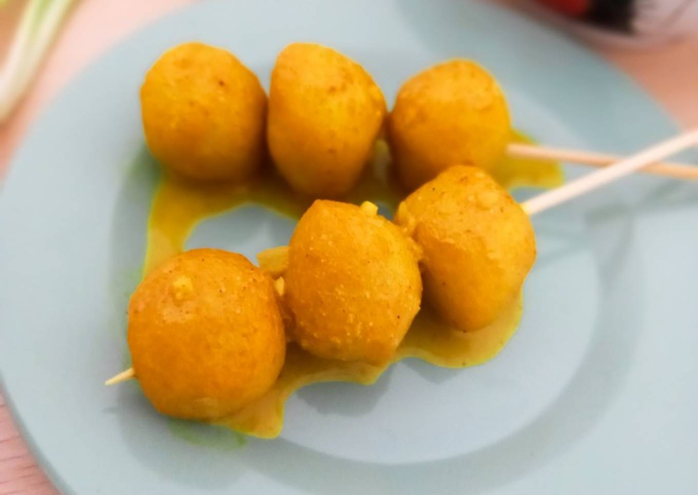 Curry Fish Ball (Kari Bakso Ikan)