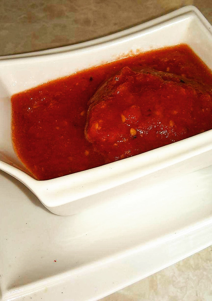 Una foto de Salsa roja de jitomate