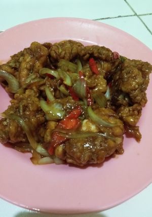 Foto resep Ayam fillet tepung saos tiram
