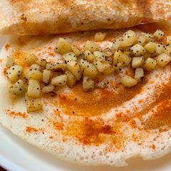 A picture of Podi Aloo Dosa Roll.