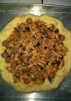 Foto resep Pizza Oven Alakadarnya 😁