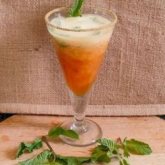 A picture of Bael juice.