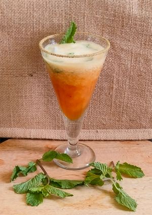 A picture of Bael juice.