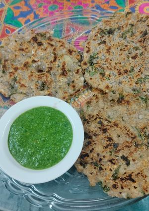साबूदाना थालीपीठ रेसिपी मुख्य फोटो