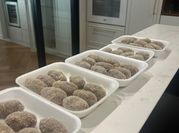 Una foto de croquetas de morcilla