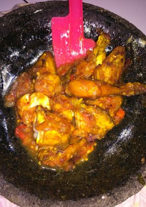 Foto resep Ayam gorem sambel goang